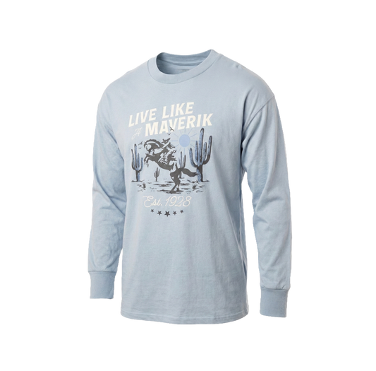 Blue Long Sleeve T-Shirt