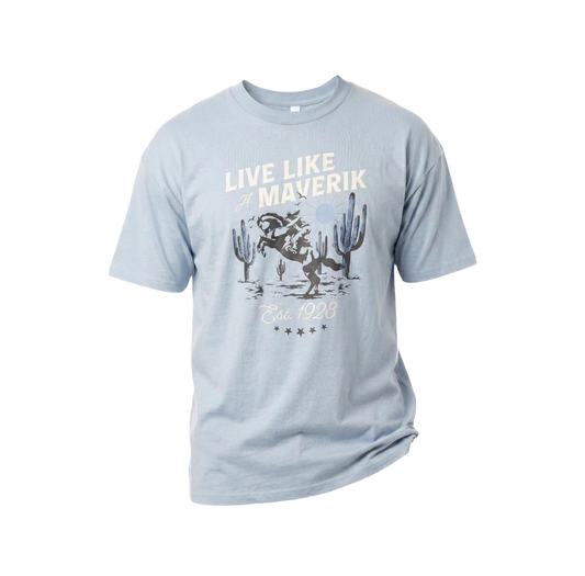 Blue Short Sleeve T-Shirt